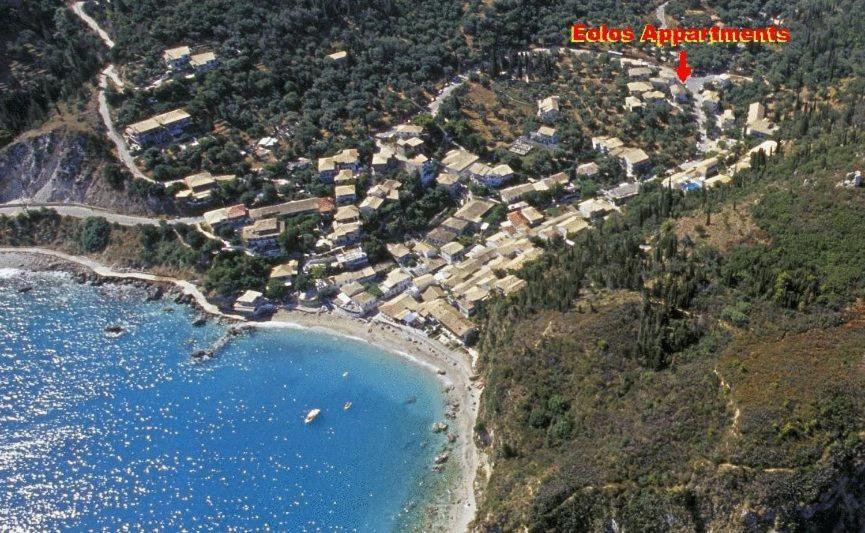 Eolos Apartments With Private Parking Áyios Nikítas Buitenkant foto